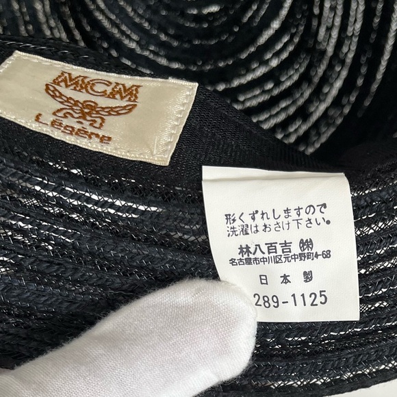 MCM Legere Black Hat Rare Fedora Bucket Japan Exclusive late 1990’s NWOT - Picture 16 of 17